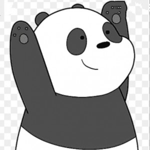 Создать мем: медведь милый, панда, клипарт