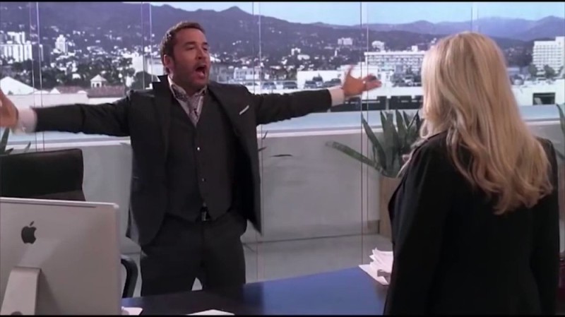 Создать мем: ari gold фильм, don t give a, i don t give a