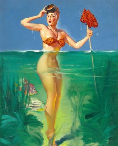 Create meme: in pin-up style, the pinup, pin-up girl