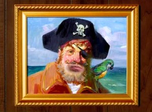 Create meme: pirate from sponge Bob, spongebob pirate, spongebob pirate