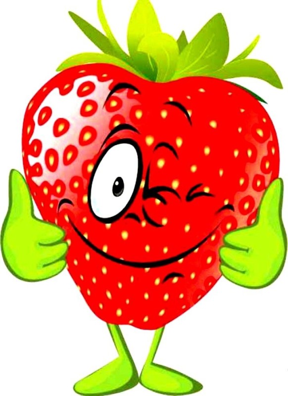 Create meme: merry strawberries, cartoon strawberry, strawberry cartoon