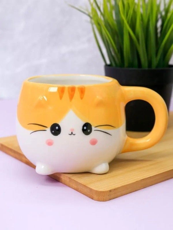 Create meme: The cat mug, ceramic tea mug, ceramic mug