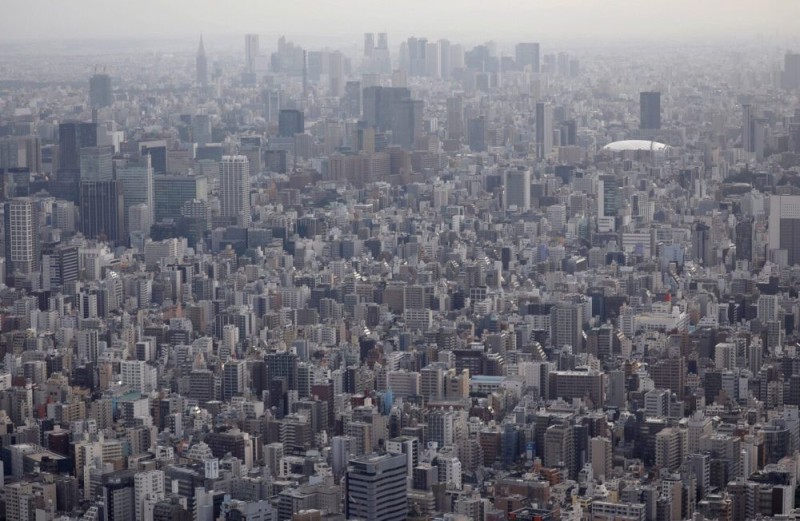 Create meme: Tokyo building density, Tokyo Prefecture skyscrapers, Tokyo panorama