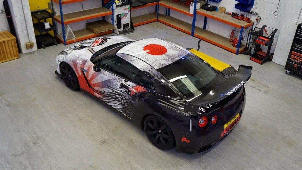 Nissan GTR r35 РІ РїР»РµРЅРєРµ