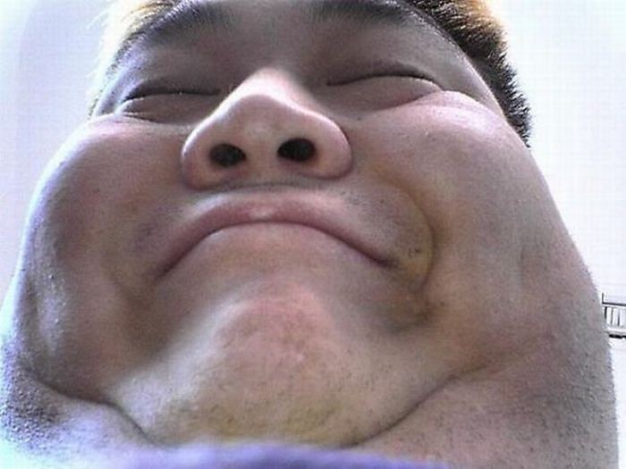 Create meme: fat neck, fatty chin, double chin