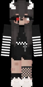 Create meme: minecraft skins, anime, skins