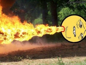 Create meme: Burning farts