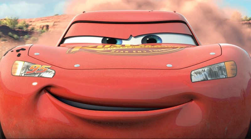 Create meme: Lightning McQueen and Sally, cartoon lightning makvin, lightning McQueen cars