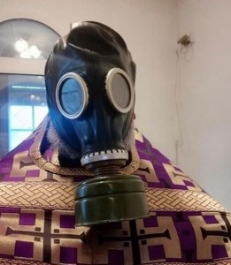 Создать мем: наша раша противогаз, gas mask, прототип противогаза