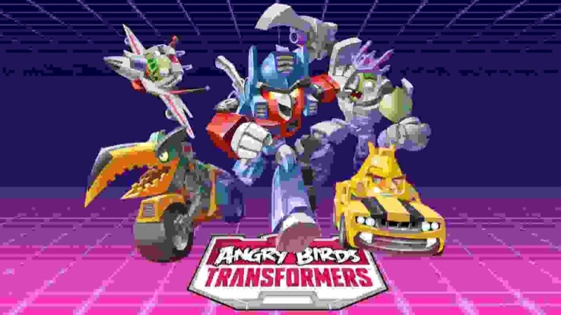 Create meme: Angri birds transformers scorpions, angri birds transformers toys, angry birds transformers game