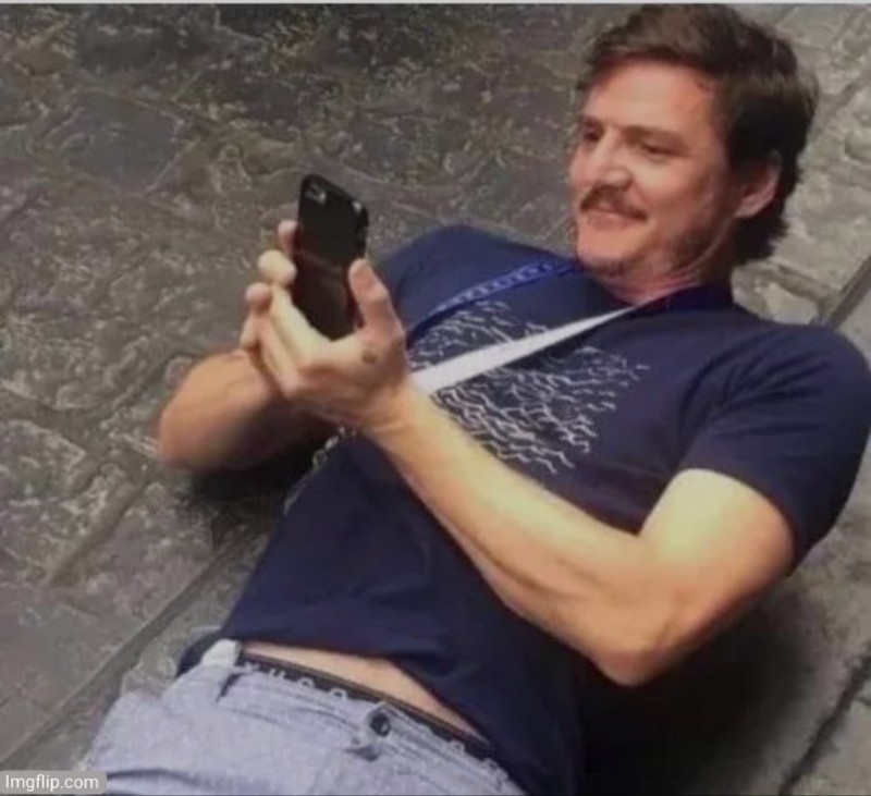 Create meme: pedro pascal meme, a frame from the movie, meme by pedro pascal