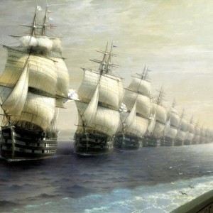 Создать мем: айвазовский смотр черноморского флота в 1849 году, картины айвазовского, иван константинович айвазовский смотр черноморского флота в 1849 году