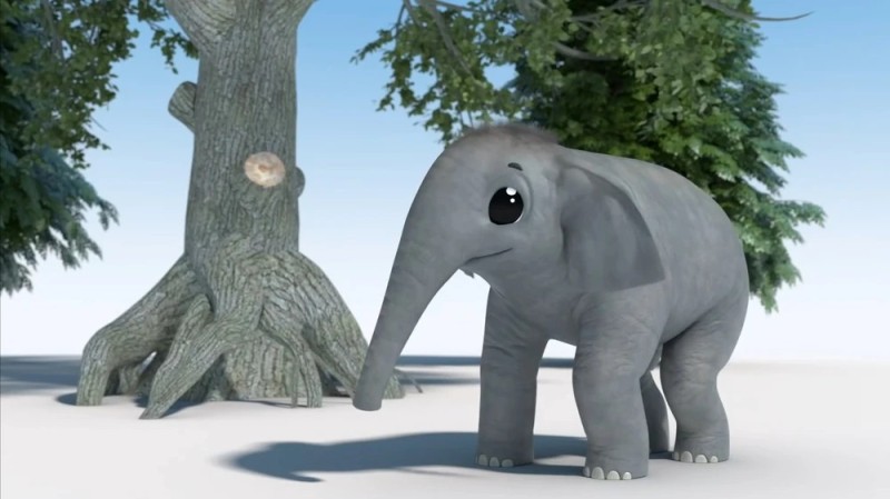 Create meme: The African elephant collecta, african elephant, elephant 3d model