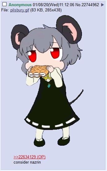 Create meme: anime kawaii, anime, nazrin