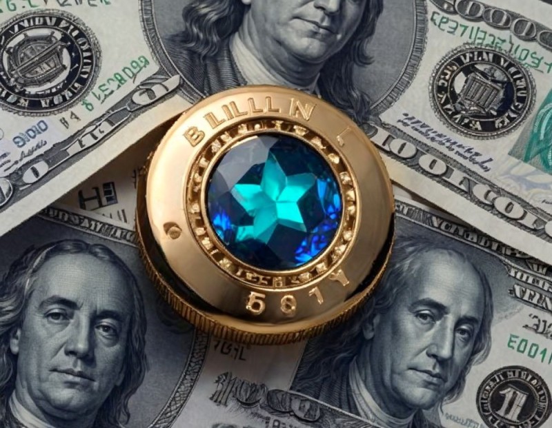 Create meme: liberty sapphire seal, men's rolex gold ring, with a dollar