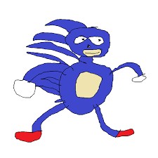 Create meme: mlg, sanik, gotta go fast