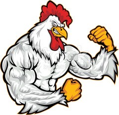 Create meme: to convey, rooster, cool cock