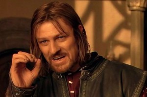 Create meme: Sean bean meme you can not just take, Boromir is not, Nelia so easy to take