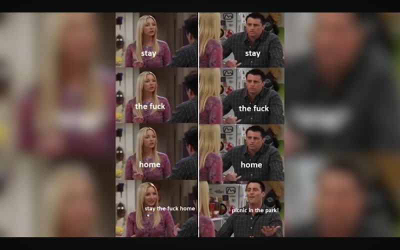 Create meme: show friends meme, TV series Phoebe's Friends meme, The series friends of Phoebe and Joe