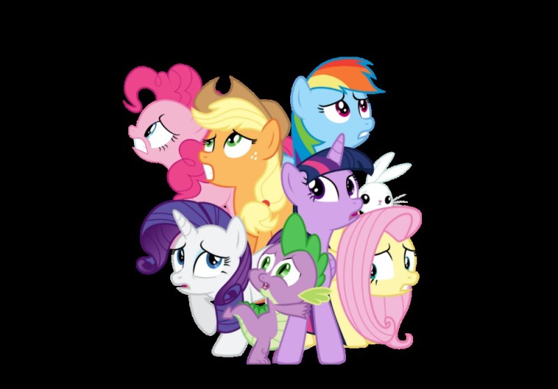 Create meme: my little pony friendship is magic , cartoon May Little Pony, May Little Pony Six