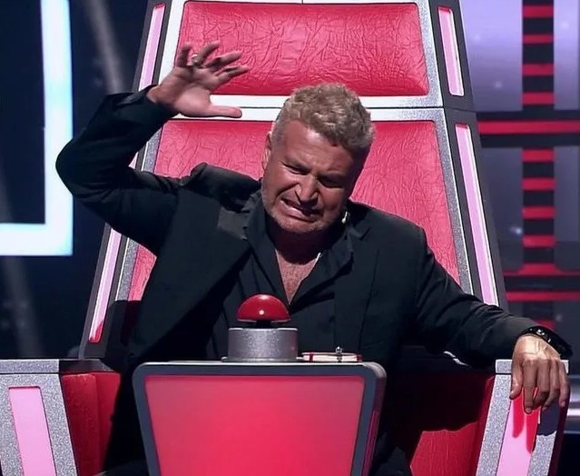 Create meme: the voice of the voice russia, Agutin has the button, voice meme