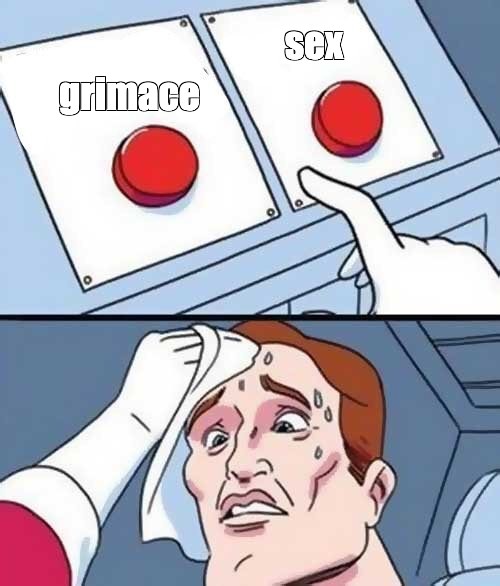 Мем Sex Grimace Все шаблоны Meme 3262