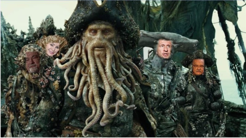 Create meme: release the Kraken, something , kraken pirates of the caribbean