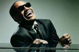 Create meme: Ray charles, Ray Charles, famous American blind musician, ray charles biography