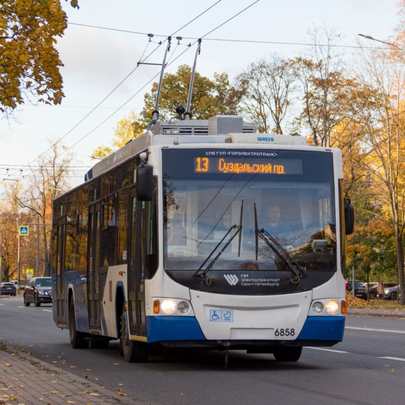 Create meme: trolleybus park 1 Saint Petersburg, trolley , trolleybuses in St. Petersburg