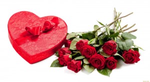 Create meme: flowers for the beloved, flowers to his girlfriend, Valentine's day