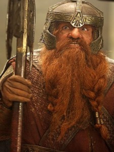 Создать мем: gimli quotes, gimli tablo, john rhys-davies gimli