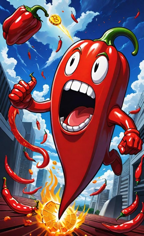 Create meme: Hot pepper plants vs zombies, chili pepper, hot chili pepper