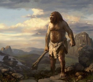 Create meme: the palaeoanthropes, illustration, Neanderthal