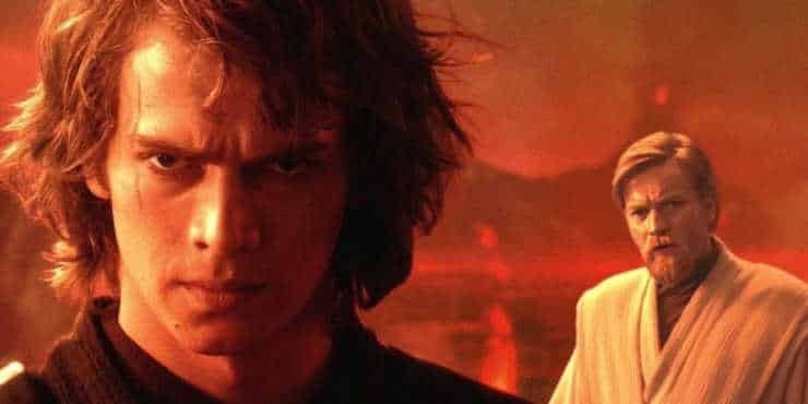 Create meme: Anakin and Obi WAN, Star Wars: Episode 3 – Revenge of the Sith, Sith Anakin Skywalker