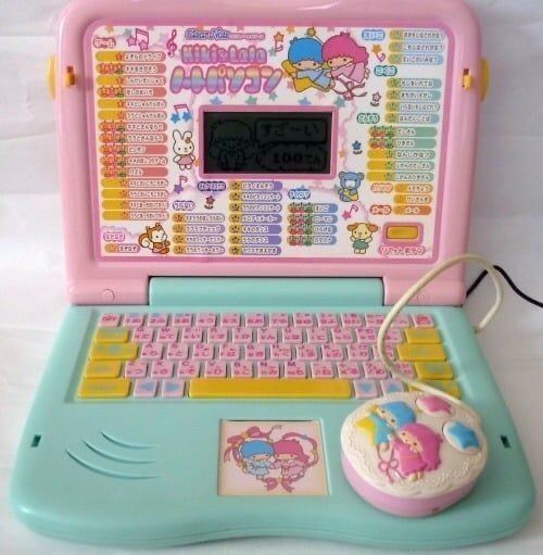 Создать мем: детский ноутбук, тамагочи bandai, детский компьютер