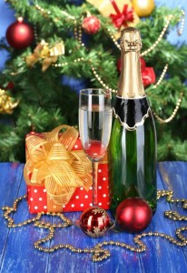 Create meme: Christmas, champagne for the new year