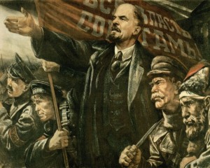 Создать мем: ленин октябрьская революция плакат, ленин революция 1917, социалистическая революция