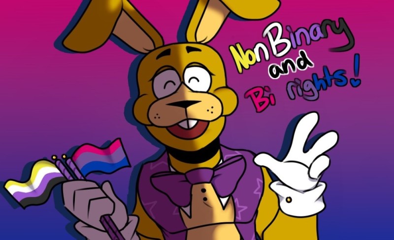 Create meme: fnaf , Bonnie fnaf, fnaf Bonnie spring