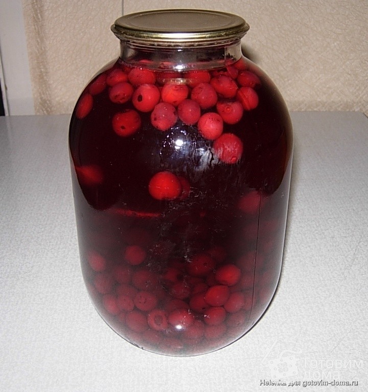 Create meme: cherry compote 2l, compote , cherry compote