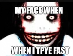 Create meme: Jeff the killer face, Jeff the killer Jeff the killer, jeff ze killer