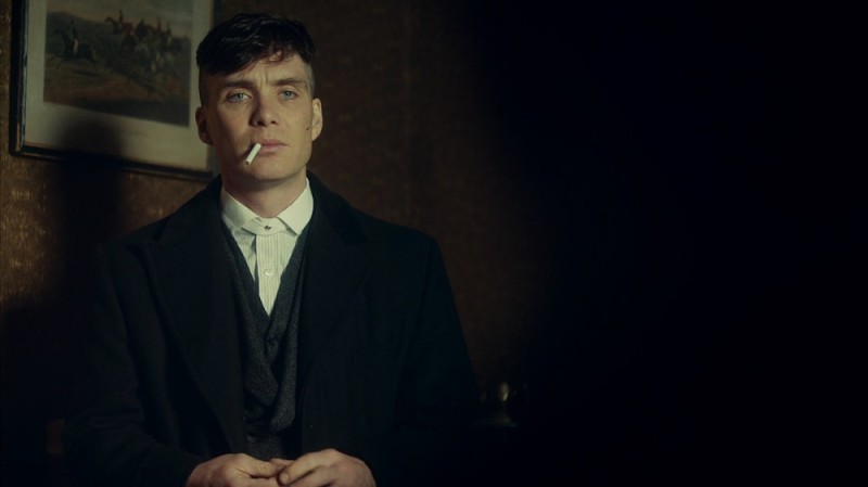 Create meme: Thomas Shelby, Cillian Murphy's peaky blinders, peaky blinders-Thomas Shelby