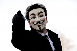 Create meme: guy Fawkes, anonymous mask, anonymous