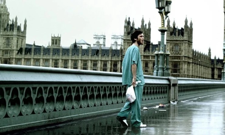 Create meme: 28 days later 2002, 28 days later, Cillian Murphy, Cillian Murphy 2002