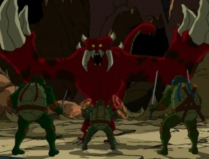 Создать мем: tmnt 2003 beast, черепашки ниндзя 2003 монстры подземелья, черепашки-ниндзя