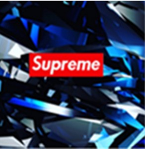 Create meme: Supreme, abstraction, Logo