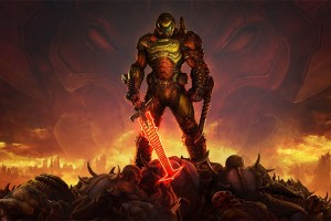 Создать мем: doom eternal главный герой, палач рока, doom eternal прохождение