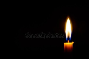 Create meme: to Express condolences, we mourn with you, candle