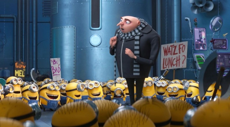 Create meme: gru 's minions, despicable me 3 2017 , minions 