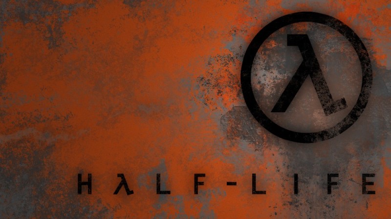 Create meme: half life 1 cover, half life logo, lambda half life