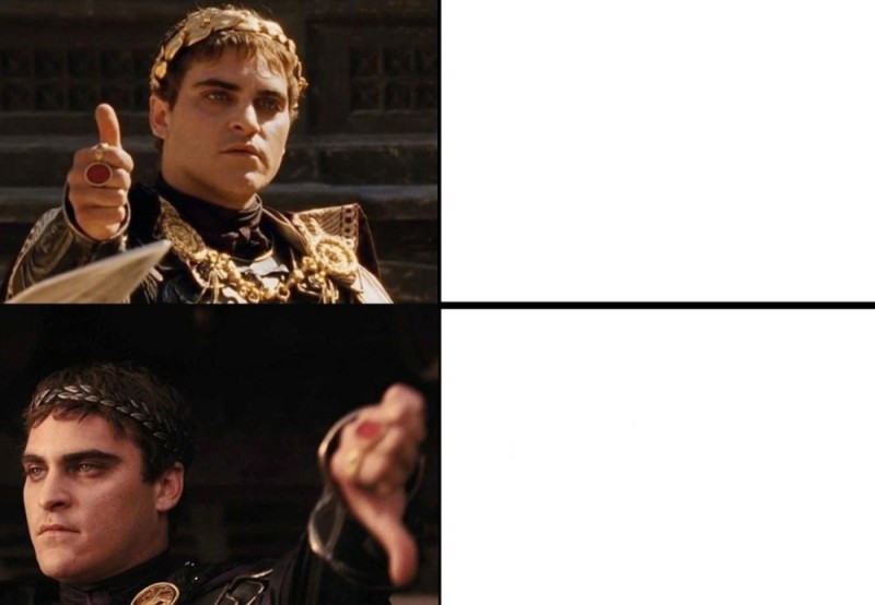 Create meme: Joaquin Phoenix, Gladiator , screenshot 